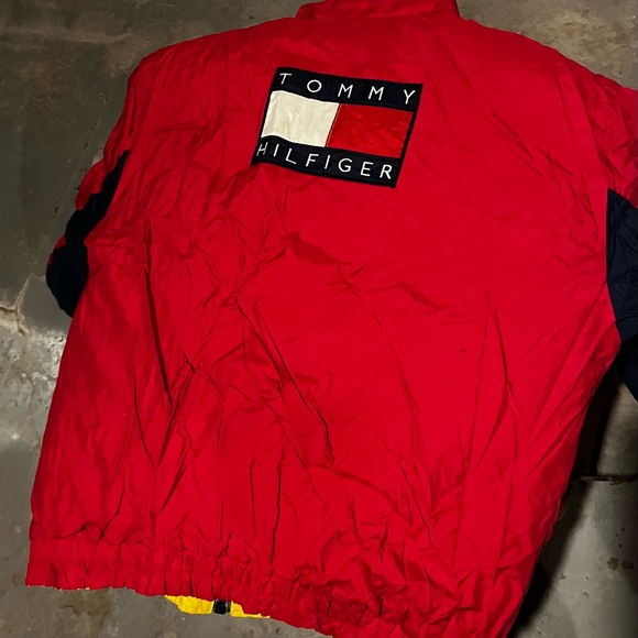 Vintage Tommy Hilfiger Reversible Puffer Winter Jacket size XL - Picture 5 of 5